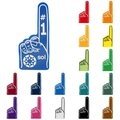 What is the history of foam fingers?